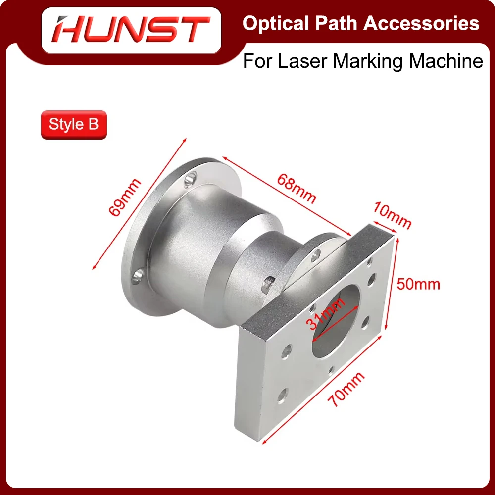 HUNST Laser Optical Path Tech est utilisée pour les pièces mécaniques de chemin optique, fibre optique et laser CO2