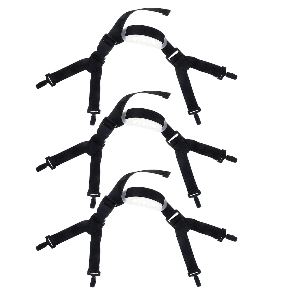 

3Pcs Chin Straps Hardhat Replacement Chin Belt Durable Wear-Resistant Hard Hat Accessory