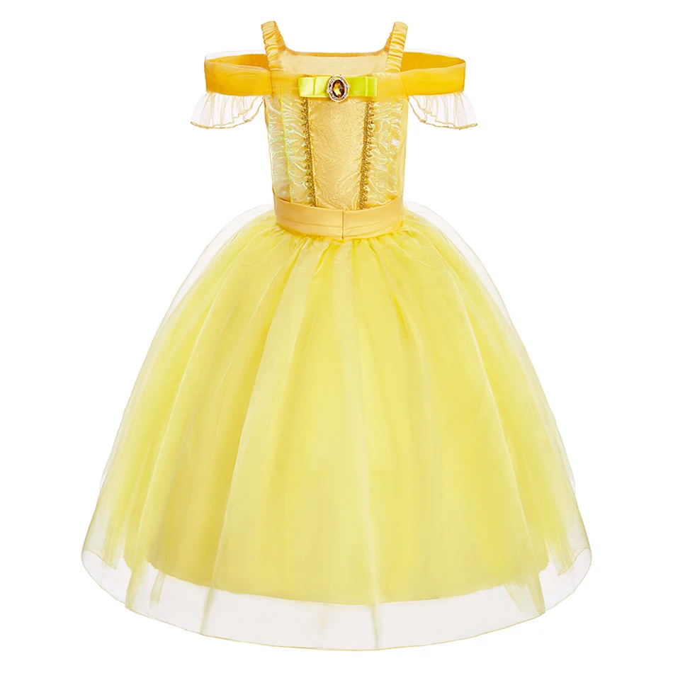 Kleine Meisjes Rapunzel Assepoester Kleding Kinderen Prinses Cosplay Jurken Kinderen Feest Kerst Carnaval Luxe Dress Up