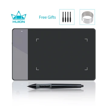 HUION 420 Graphic Tablet 4x2 inch Mini Drawing Tablet Signature Pad Digital Stylus with Spare Nibs for Artist Beginner