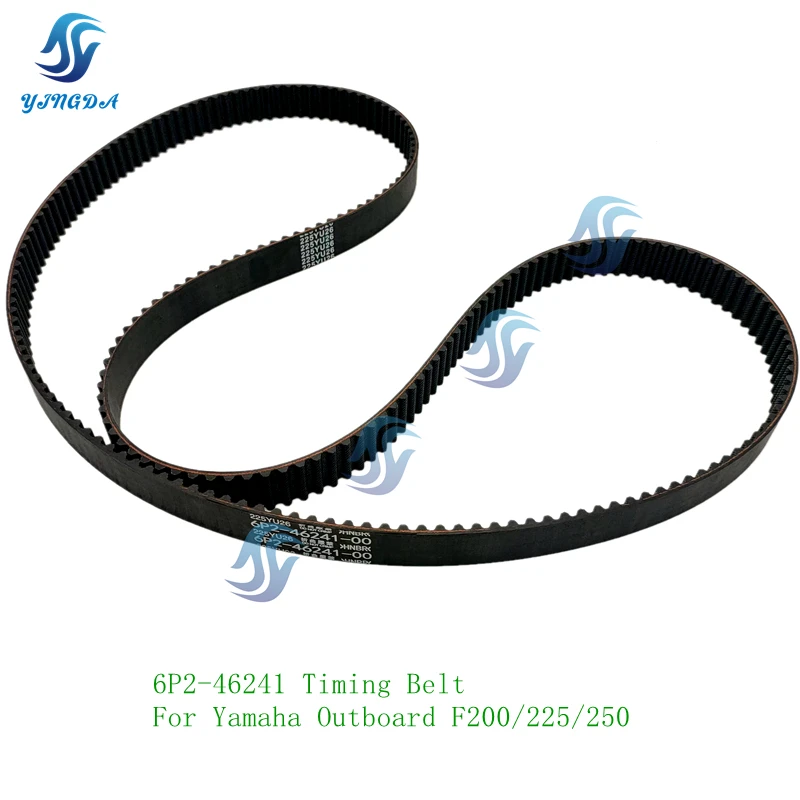 

6P2-46241 Timing Belt For Yamaha Outboard Motor F200/225/250HP 4-Stroke 6P2-46241-02-00 Sierra 18-15132 Boat Accessories