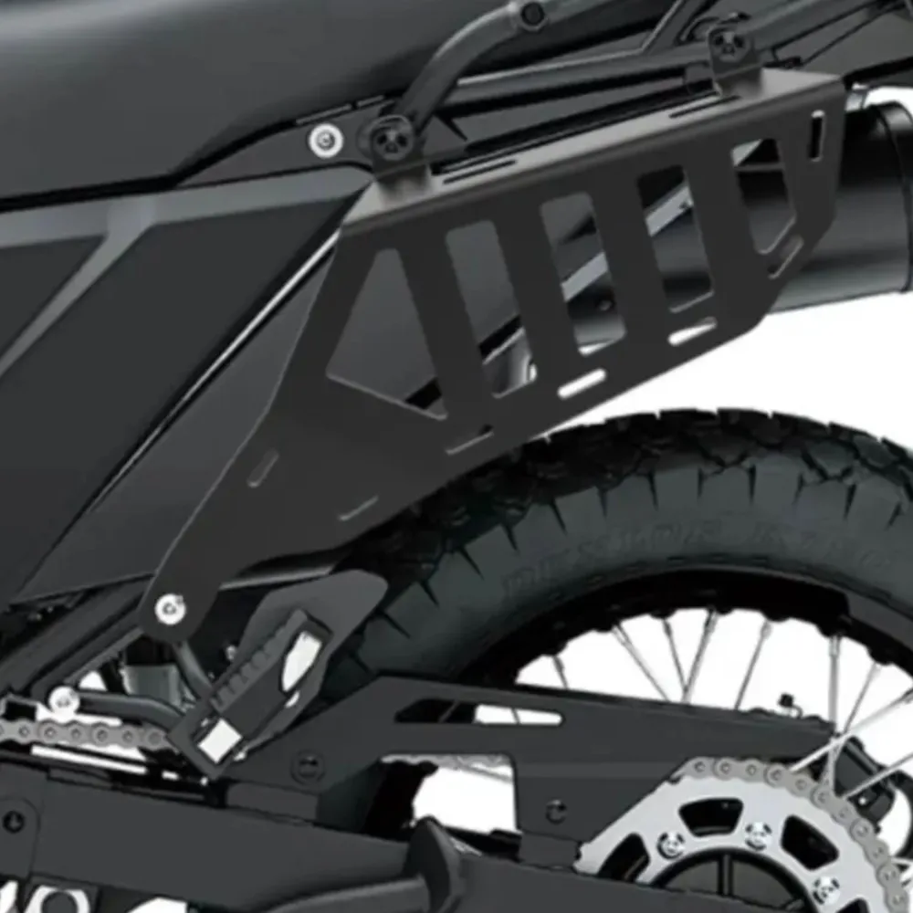 For Kawasaki KLR650 2022-2025 Side Luggage Racks Saddlebag Support Bar Mount Bracket REARACE Saddlebag Support Racks KLR 650
