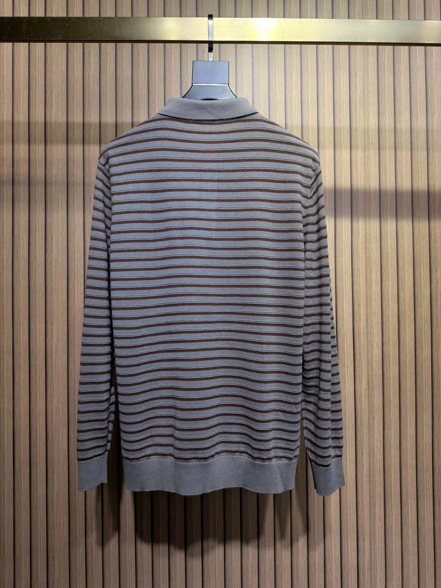 SIJITONGDAMen's 2026 new Italian style wool knitted Polo sweater, high count fine spun wool fiber, fine and soft glutinous M-3XL