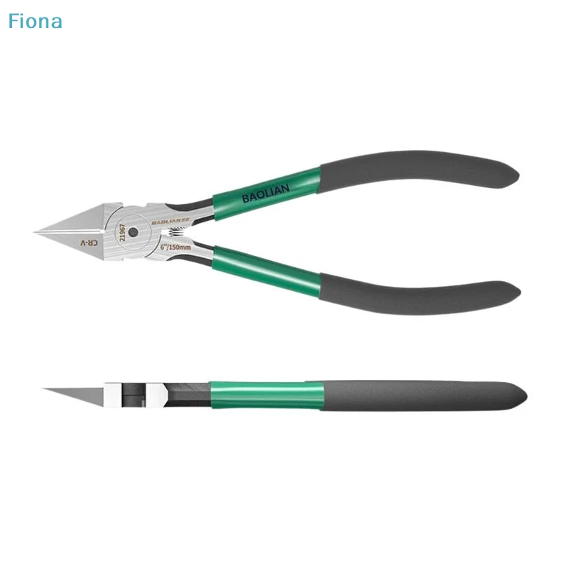 ✔Industrial Grade Special Sharp Side Mouth Pliers,High Hardness Electrician Small Diagonal Pliers,Electrician Manual Tool