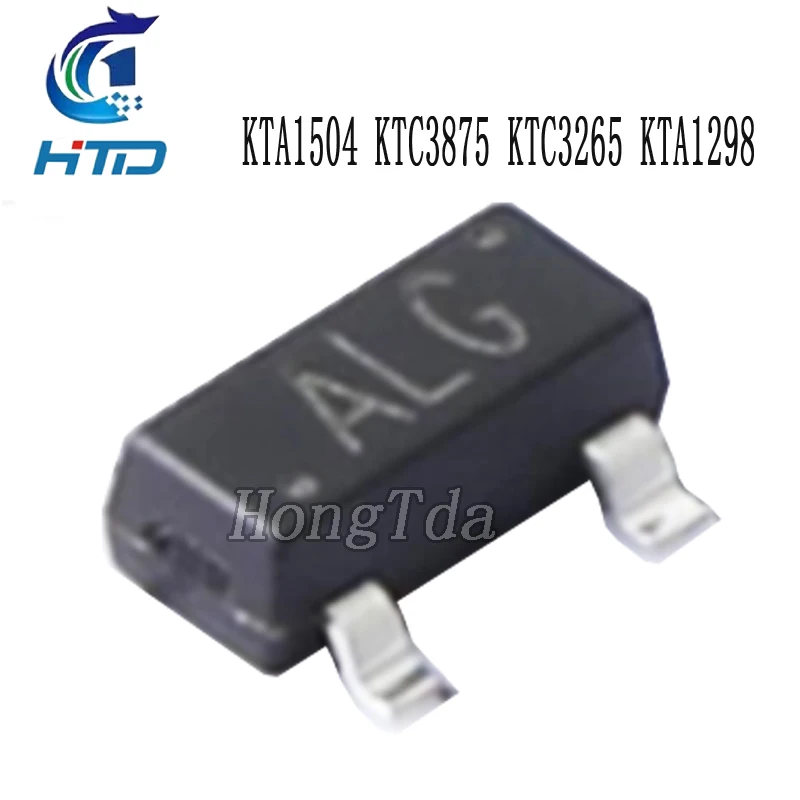 100PCS KTA1504 ASY KTC3875 ALG KTC3265 EY KTA1298 IY SOT-23  SMD transistor