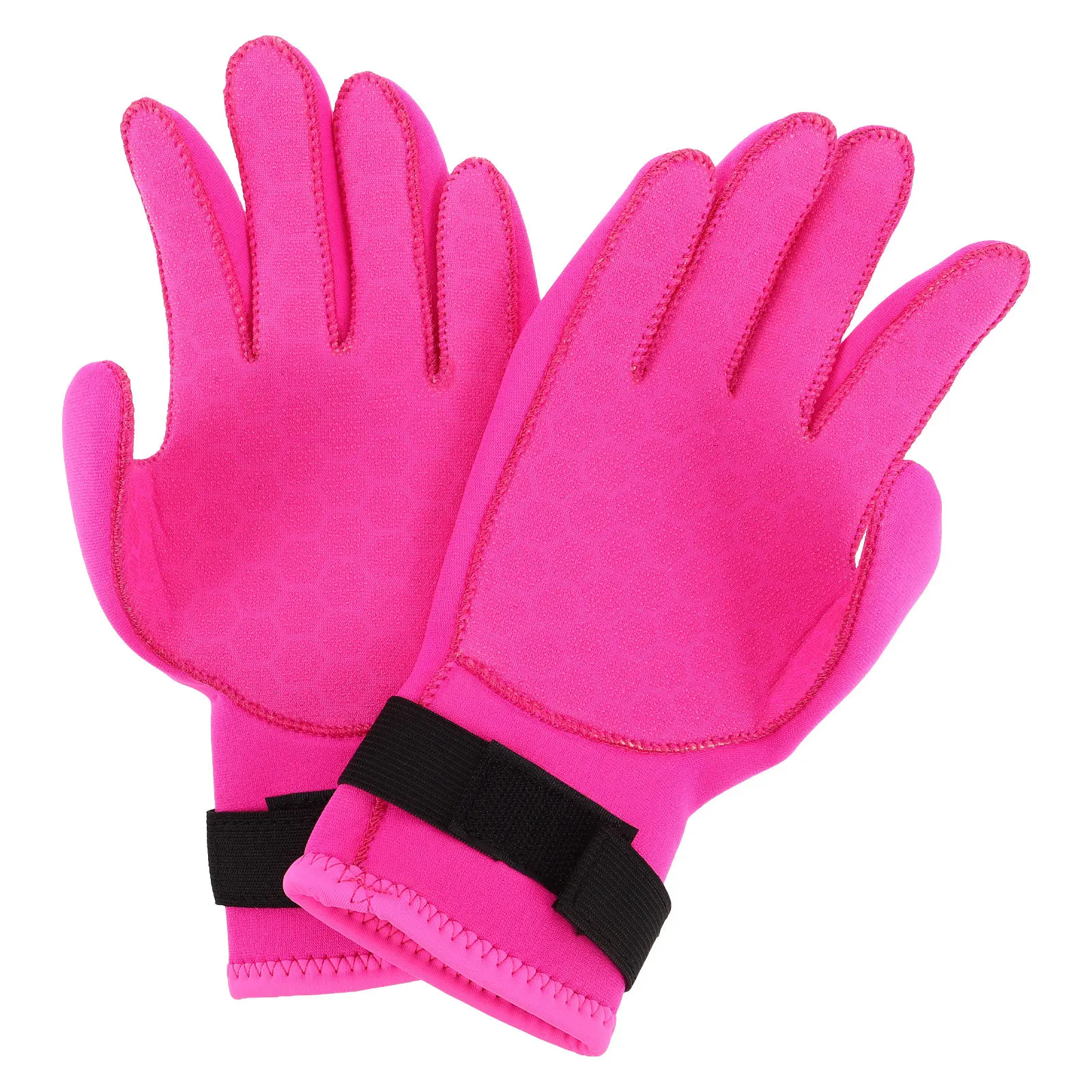 

1Pair Winter Diving Gloves 3mm Neoprene Five Finger Swim Gloves Women Thermal Wetsuit Glove Snorkeling Scuba Surfing