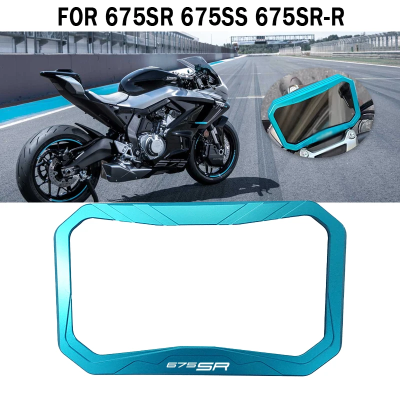 Für CFMOTO CF MOTO 675SR 675SS 675SR-R 675 SS SR 2024 2025 Motorrad Zubehör Meter Rahmen Abdeckung Bildschirm Blendung Schild Schutz