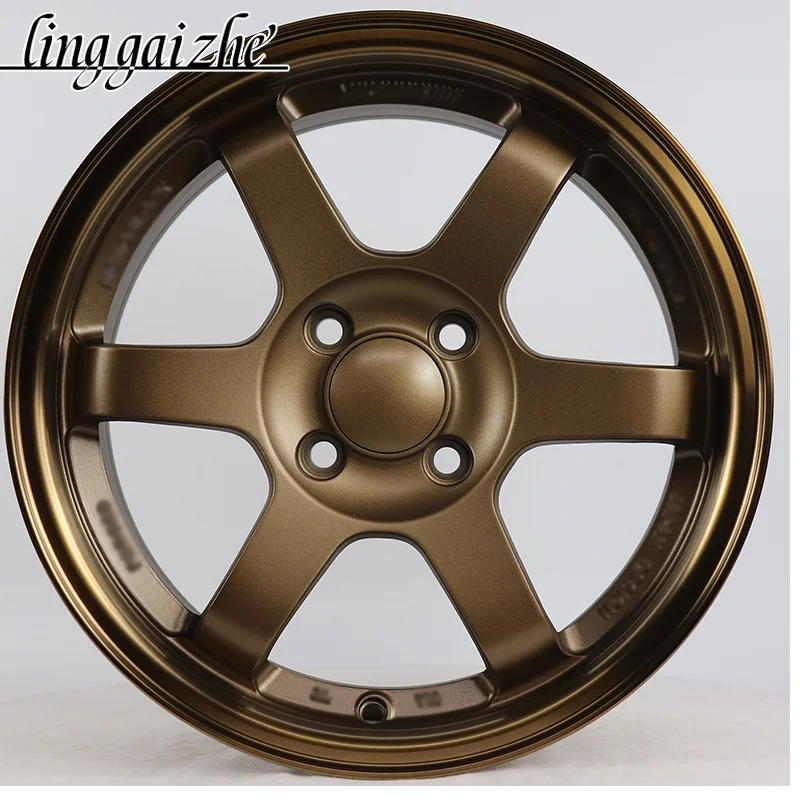 Lightweight cast aluminum alloy wheels 15*7.15*8  4-100/114.3  suitable for Honda Fit GK5 car rims