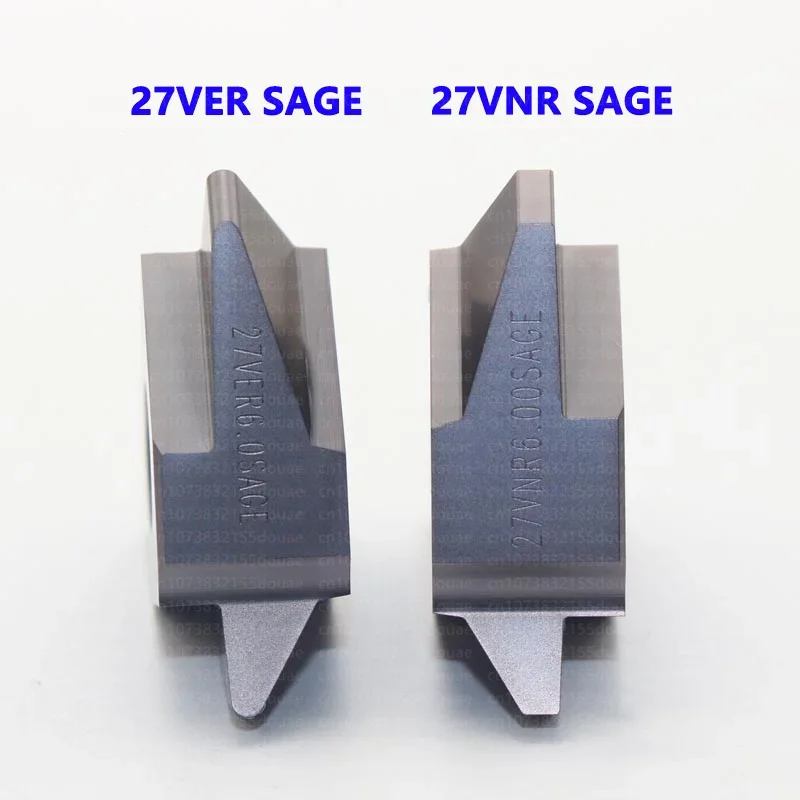 Imagem -04 - Inserções Roscadas Verticais Cnc 27ver 27vnr 22ver 22vnr 25 10 12 tr V60 Acme Sage 8.0tr 10.0tr 27 22 Ver Vnr 1pc