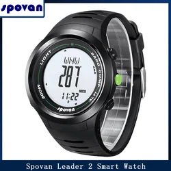 SPOVAN Leader 2 Smart Watch Men Sports Digital 3D Pedometer 5ATM Waterproof LED Backlight Calorie Count Wrist Watches