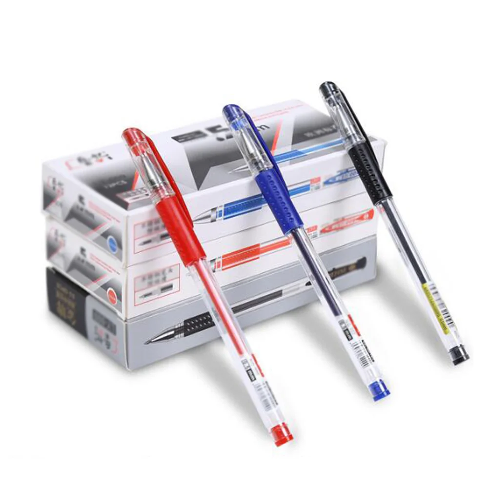 

12Pcs Gel Pen Reliable Smooth Writing Performance for Daily School Office Use Excellent Gift Option Stationery Pack Assorted