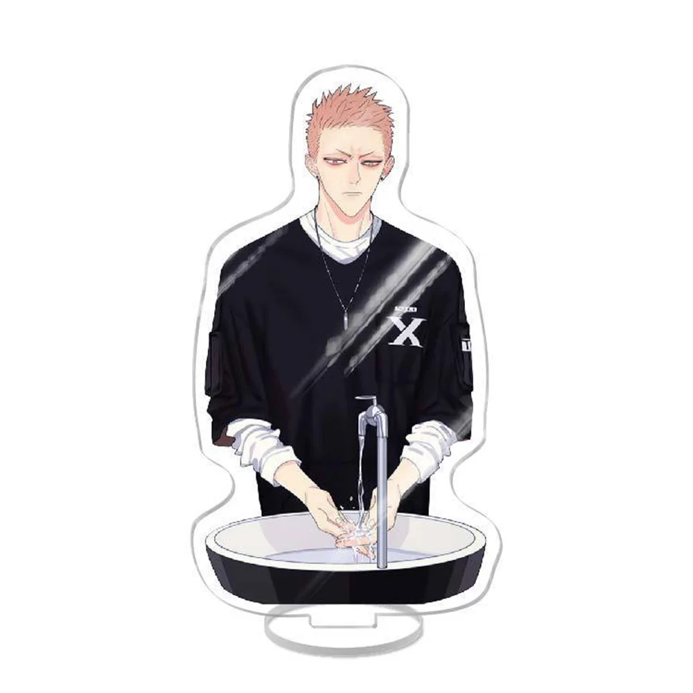 New Anime 19 Days Acrylic Figure Stand Model Toys Old Xian Hetian Jian Yi Character Desk Decoration Cosplay Keychain Gifts