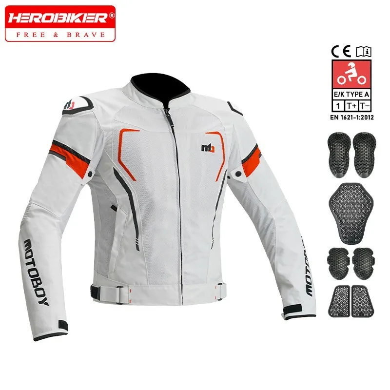 

Summer Motorcycle Jacket Men Women Breathable Mesh Motorbike Jacket CE Moto Protective Gear Motocross Riding Jacket Moto Clothes