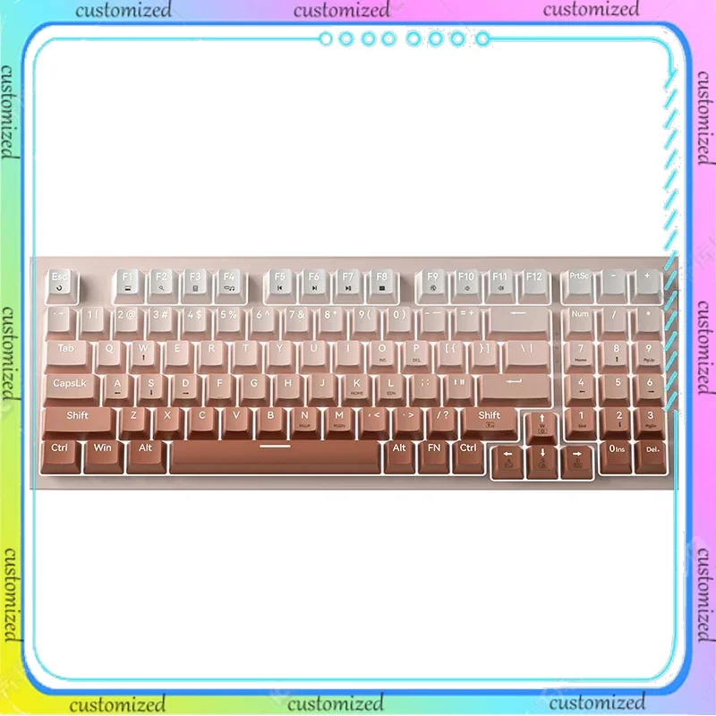 

Клавиатура K99keyboard, Проводная Механическая клавиатура, горячая распродажа, градиентная, боковая резьба, несколько светильник эффектов