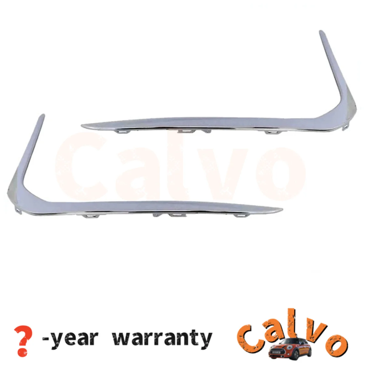 

Для 51117475195 51117475196 подходит для BMW 7 серии, передний бампер, противотуманный абажур, декоративная полоса, яркая полоса