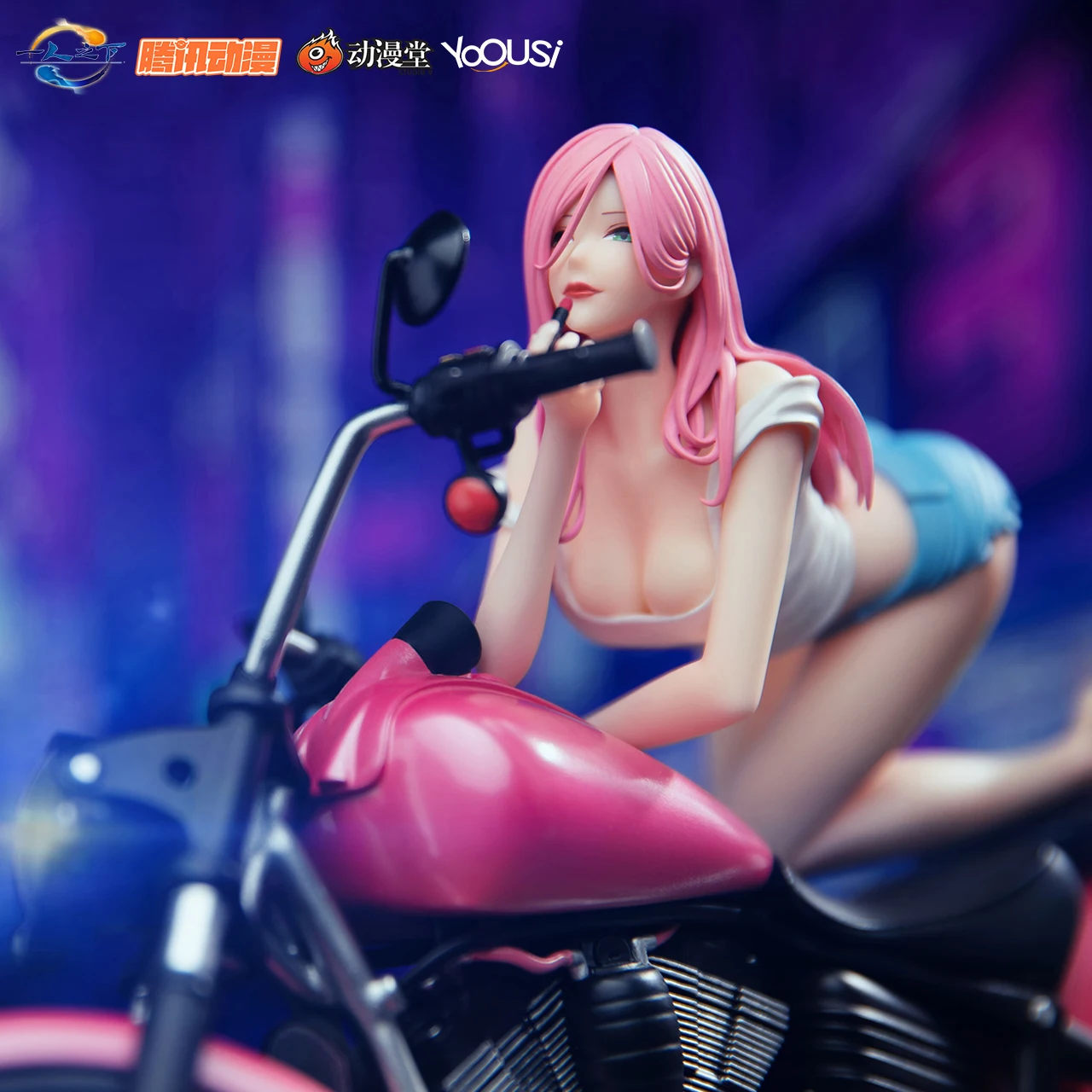 

Yoousi Under One Person Xia He Set Up A Card Special Code Imperial Sister Hand Biker Girl Hands Action Figure Made Toys Gifts