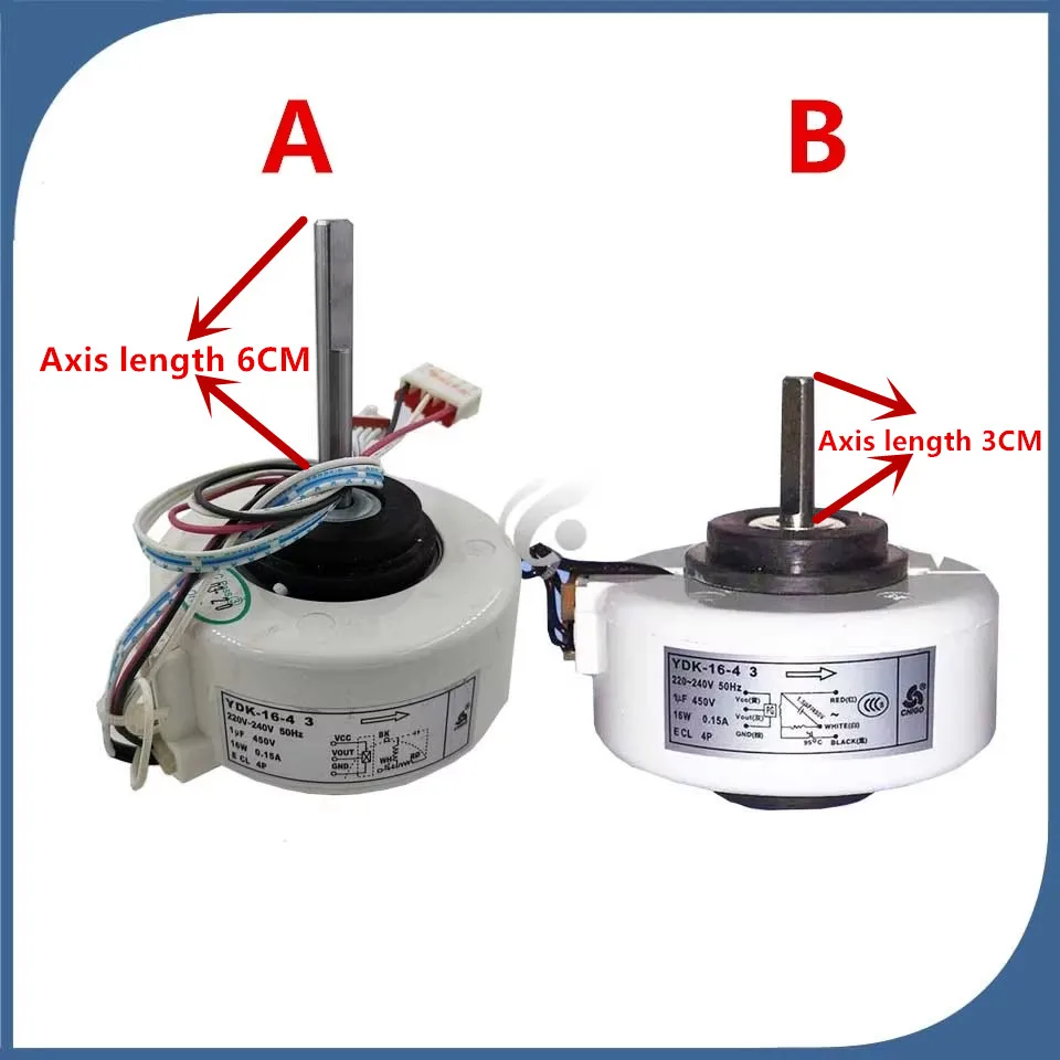 عمل جيد جديد لمروحة المحرك الداخلي لمكيف الهواء YDK-16-4