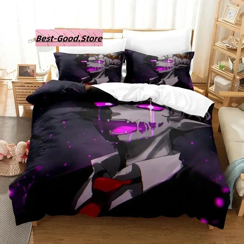 3D Print Cartoon bed sheet set Ranboo Printed Bedding Duvet Cover Set Soft and Comfortable Perfect Children Room Decoration