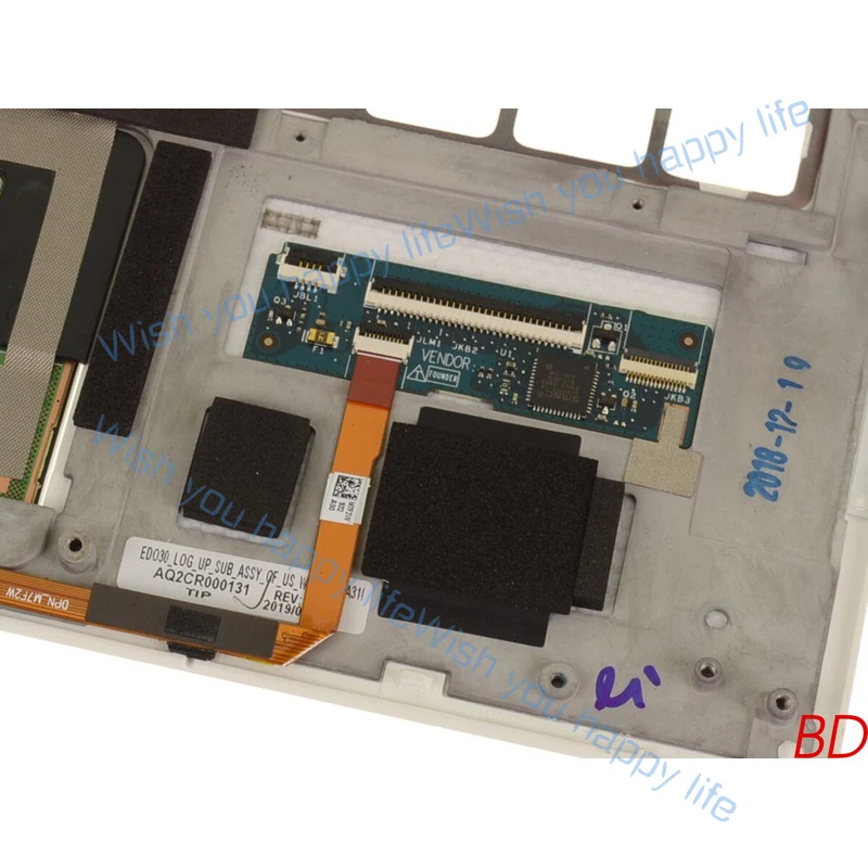 L... 52FJR 052FJR FOR DELL XPS 13 9370 9380 7390 C Shell Palmrest Touchpad