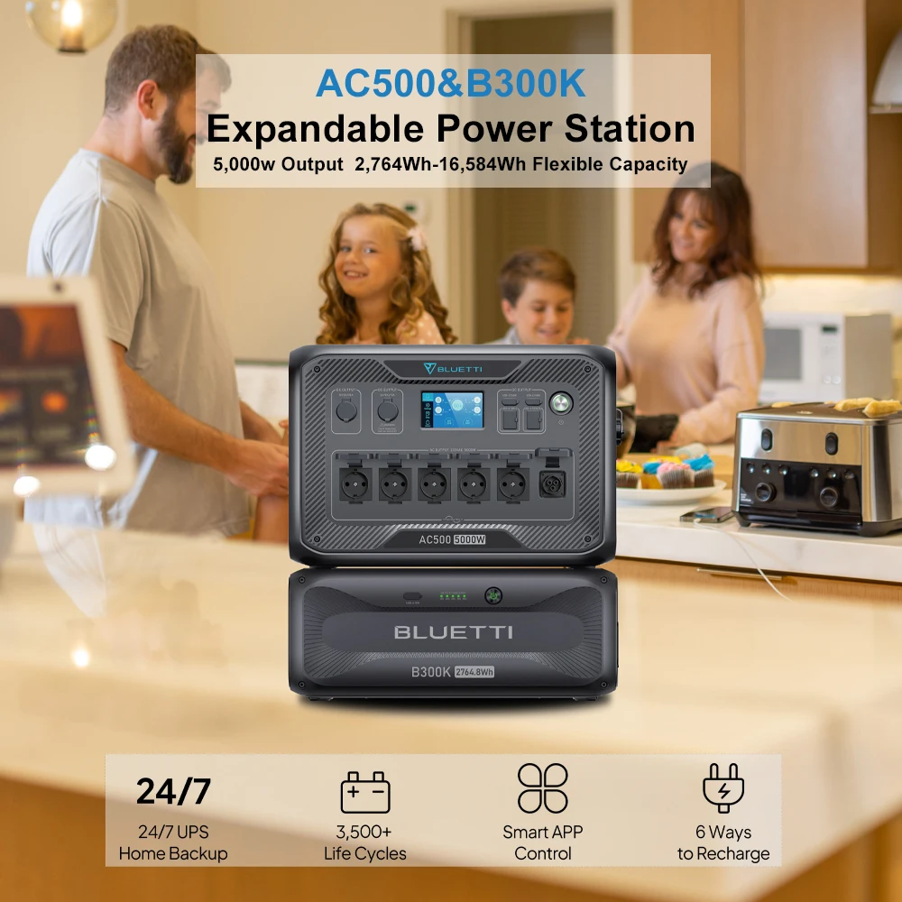 2000w 3000w Off-grid Solar Power Generator System 2kw 3kw 5kw 6kw Home Backup Portable Power Station