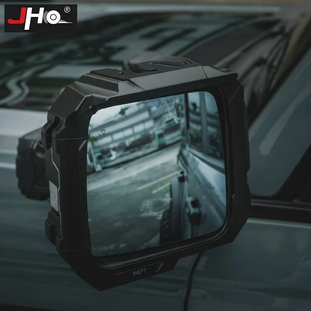 JHO NEPT Rear View Mirror Rain Guard For Ford Bronco 2020-2024 Side Mirror Deflector Exterior Accessories