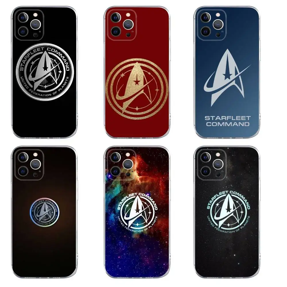 

S-Star Trek S-Ships Phone Case For iPhone 16,15,14,13,12,11,Pro,Max,Xs,Xr,X,7,8,Plus,Mini Silicone Clear Cover