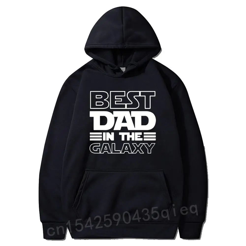 

Best Dad In The Galaxy Hoodies Funny Fashion Autumn Long Sleeve Sweatshirt Men Fathers Day Best Gift European Style