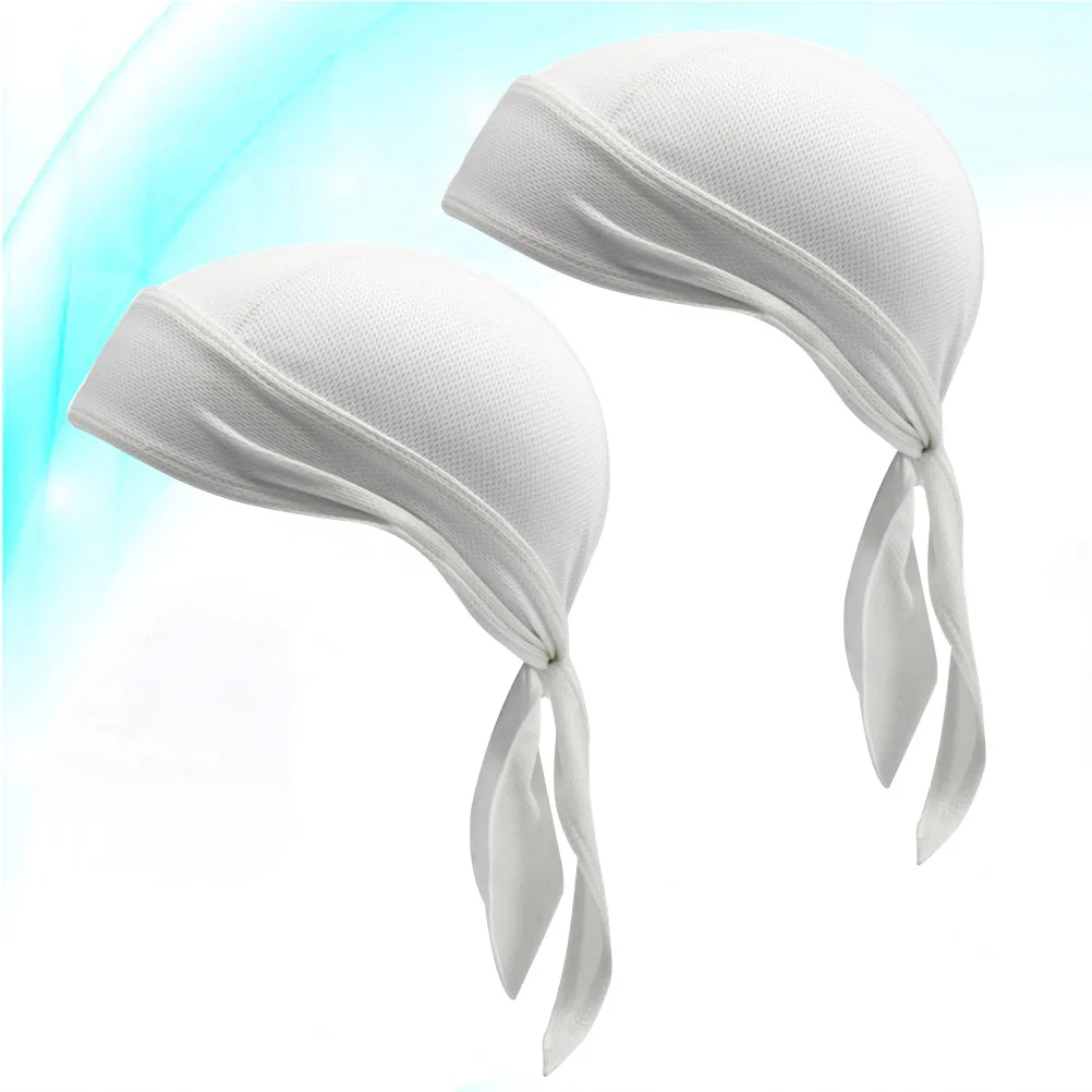 

2PCS Sports Head Wrap Cap Quick-dry Riding -Dry Head Wrap Cap Protection All-year Lightweight Breathable Outdoor