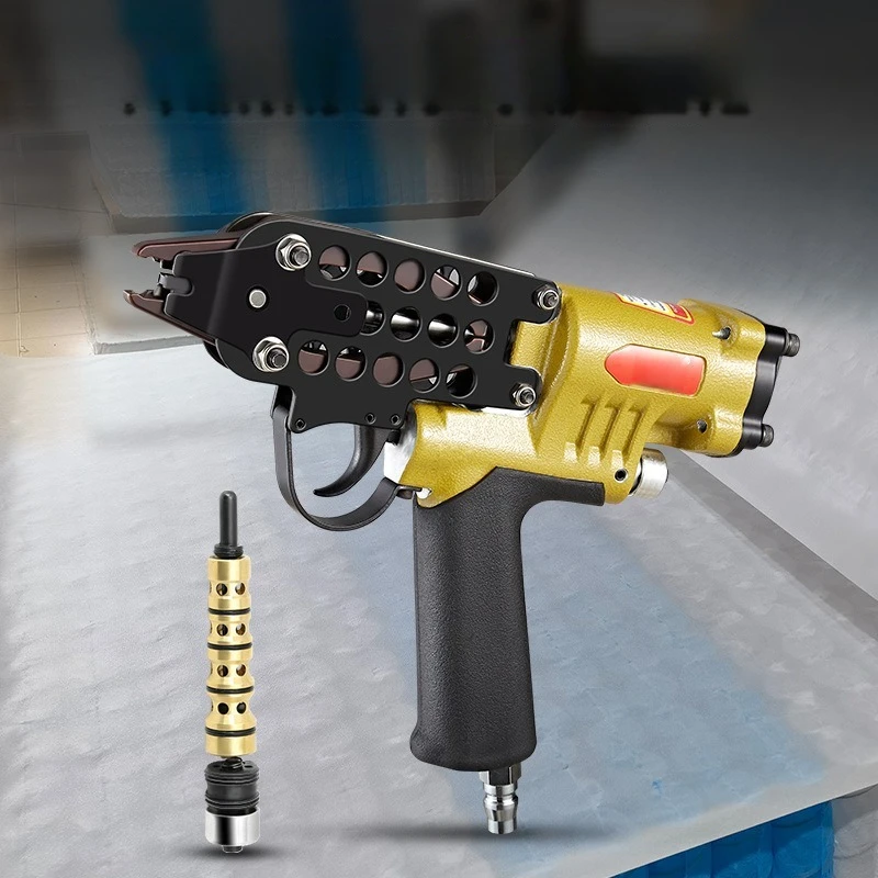 SC7E C-Type Nail Gun for Special Bird Pet Cage Rockery Garden Car Seat Cushion Binding Air Nail Gun