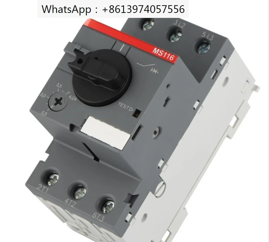 

Agent motor protection circuit breaker 1SAM250000R1011 10-16A MS116-16 Manual Motor Starter