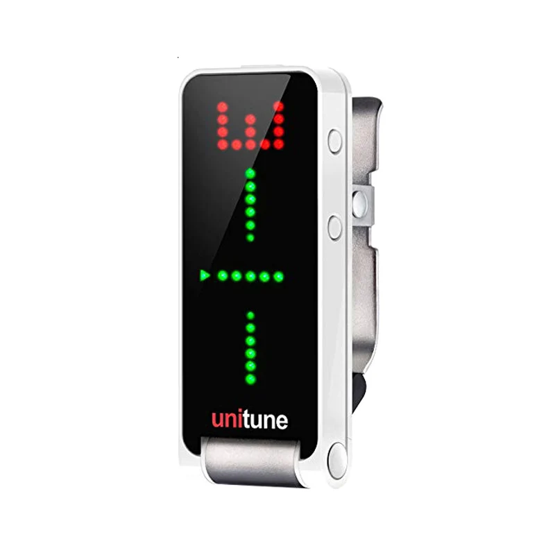 TC Electronic UniTune Clip Chuck Tuner with Strobe and Chromatic Modes for Uncompromised Tuning Quality