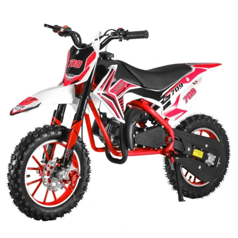 AliExpress NONE 49cc Mini Off-road Motorcycle Motorbike Gasoline Mountain Bike Small Off-road Vehicle Red