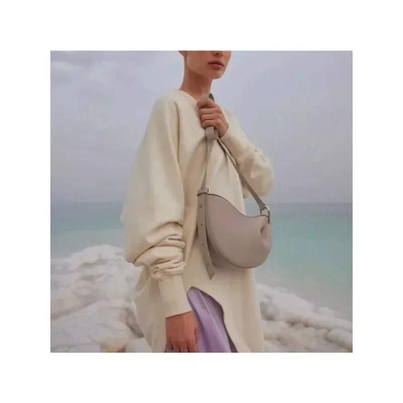 

Popular French Pea Bag Women's 2025 New Small Design Underarm Single Shoulder Leather Women's Bag