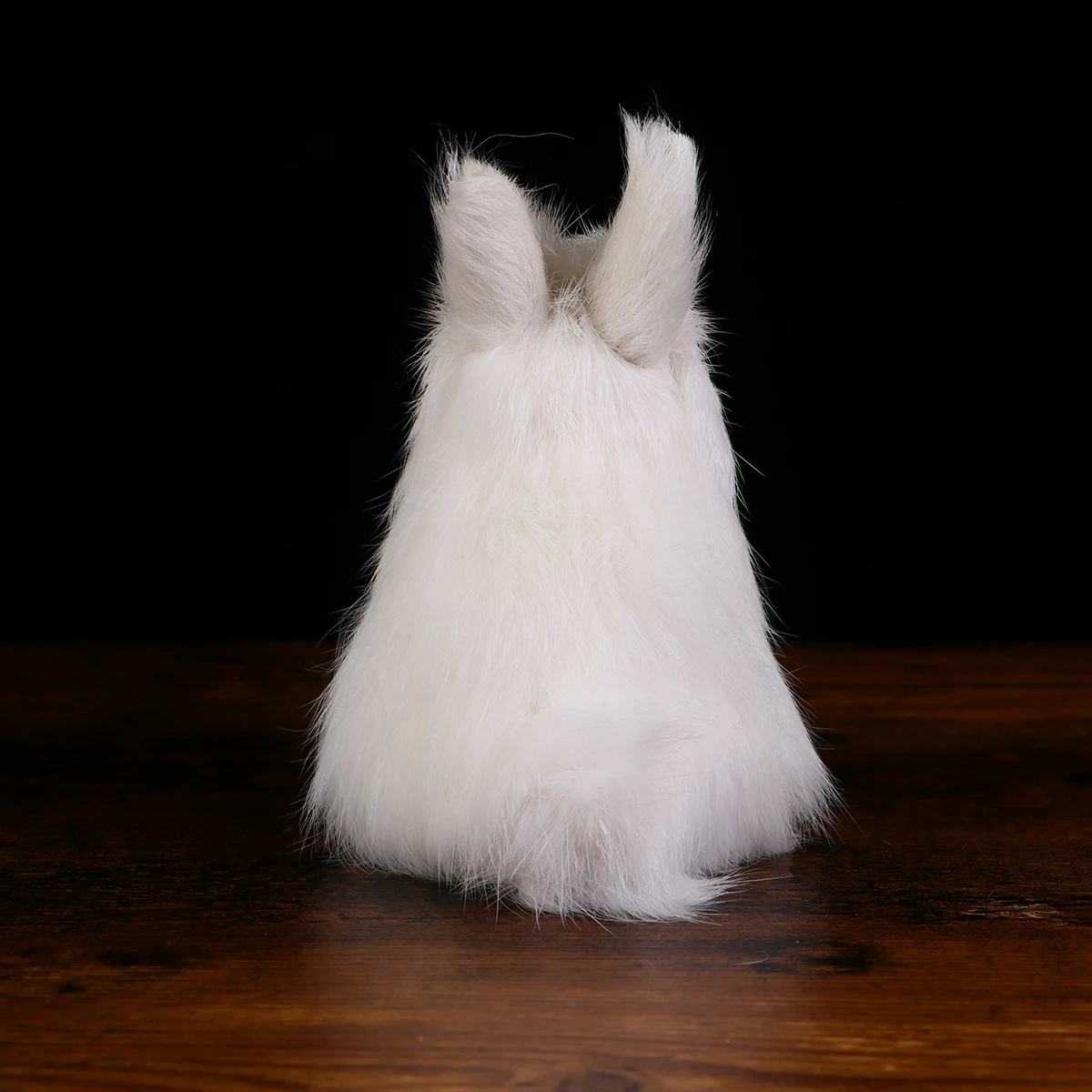 Conejo de simulación de escritorio, decoración de conejito en miniatura, adorno de Pascua, juguete de Animal de forma realista, Festival de Primavera