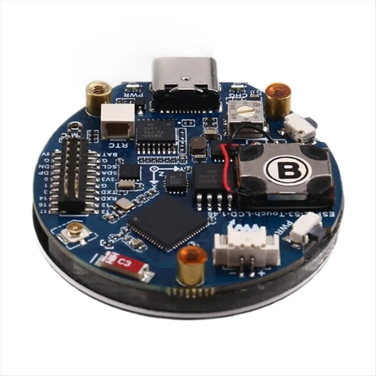 

(ABDH) Плата разработки XiaoZhi DeepSeek AI Voice Chat ESP32 S3 с 1,46-дюймовым круглым ЖК-дисплеем, QMI8658/SD/MP3, аудио/порт для батареи, LVGL, A