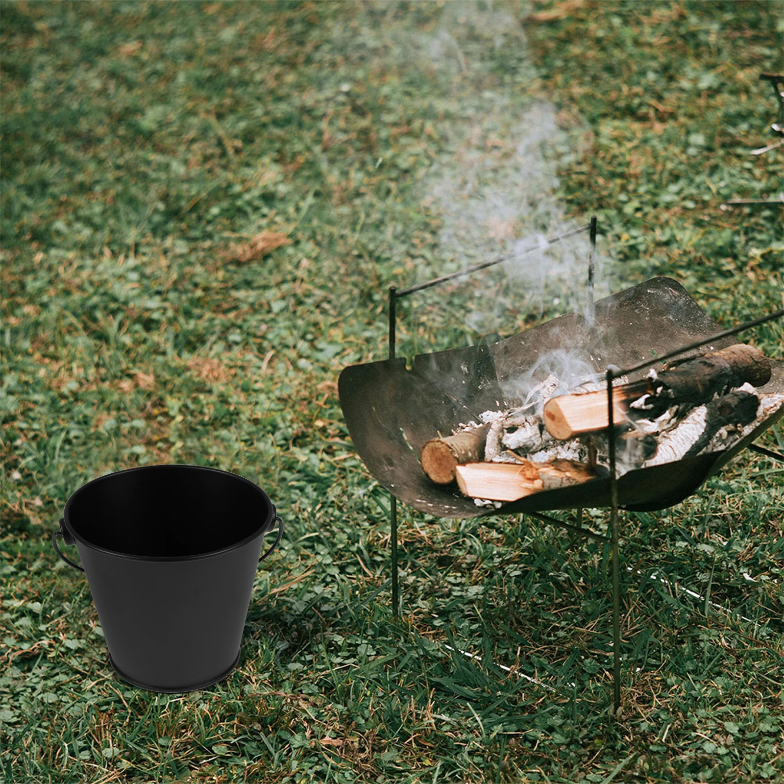 

3pcs Tinplate Grease Barbecue Oil Bucket Drip Oil Bucket For Grill Reusable Outdoor Bbq Drip Buckets Fireplaces Easy Clean