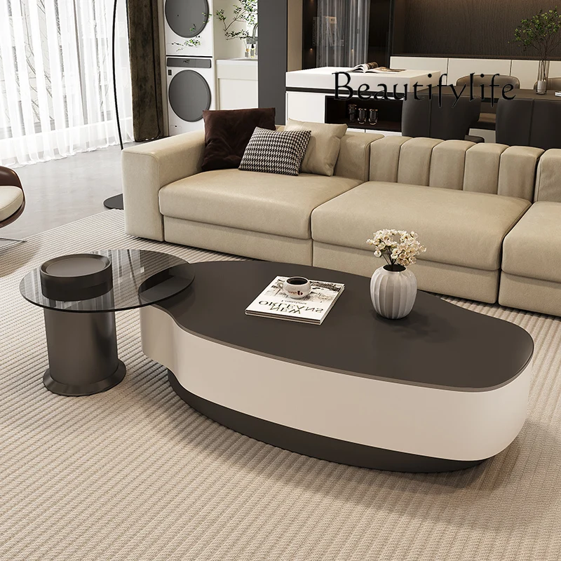 Coffee Table Luxury Bedroom Black Modern Nordic Minimalist Coffee Table Unique Vintage Mesas De Centro Para Sala Furniture