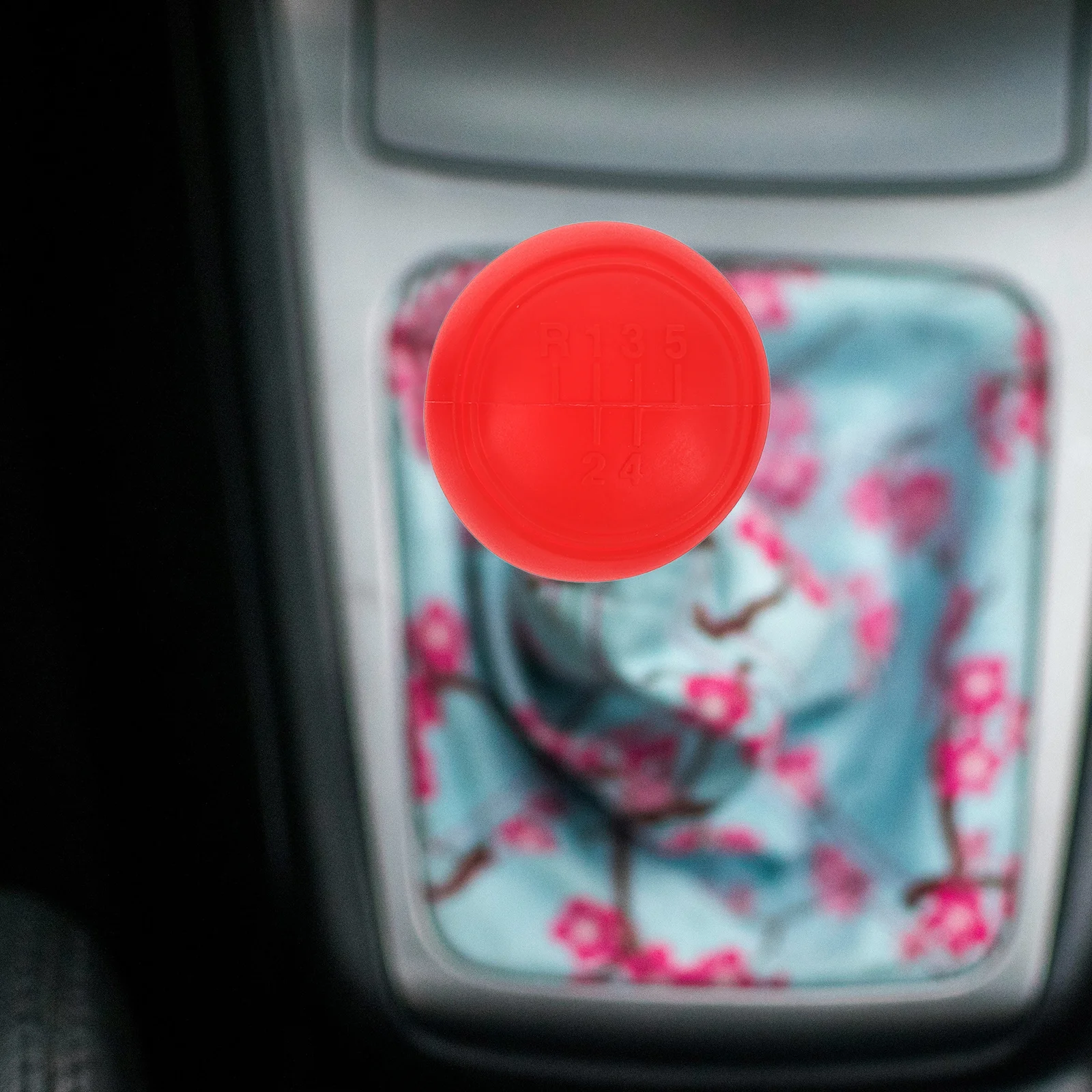 

2pcs Silicone Gear Shift Knob Cover 5 Speed Universal Anti Slip Wear Resistant Manual Car Shifter Protector Vehicle Interior