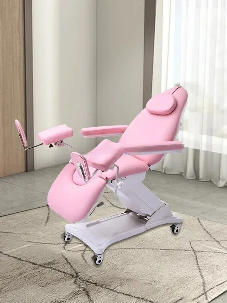 A  Examination Diagnostic Couch Electric Lifting Confinement Washing Bed