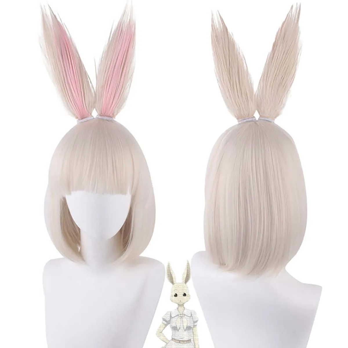 ผู้ชายอะนิเมะ BEASTARS หมาป่าสีเทา Legoshi คอสเพลย์วิกผมทนความร้อน