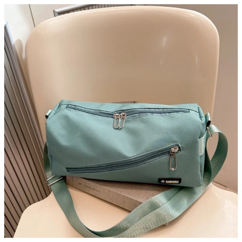 حقيبة كتف ذات سعة كبيرة من القماش حقيبة ساعي البريد من القماش للفتيات للاستخدام اليومي للأولاد #4