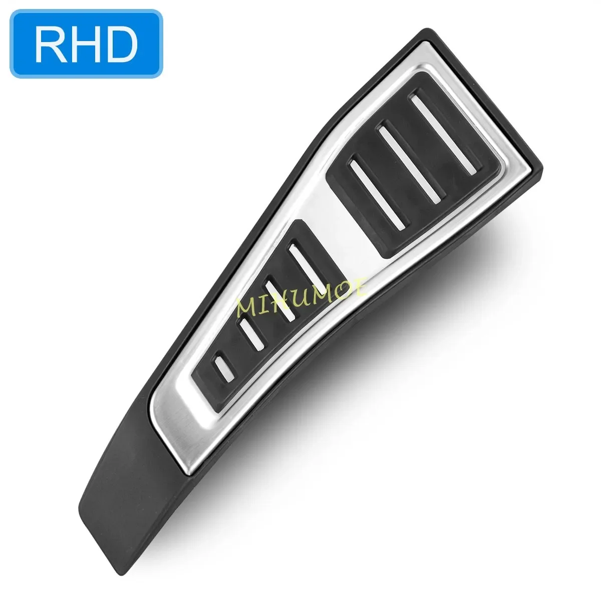 For 2016-2025 Audi A4 B9 A5 RHD Footrest Foot Rest Dead Pedal Pad Cover Overlay Accessories
