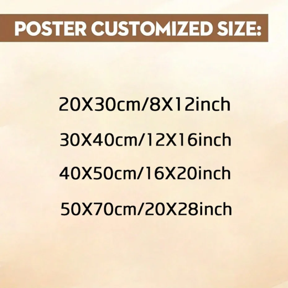

1PC No Frame Frameless Customized Picture Canvas Painting Valentine's Day Mother's Day Birthdays Children's Day