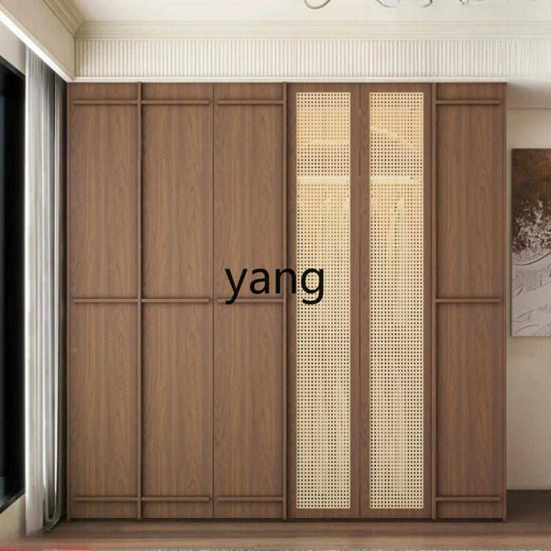 

LTT solid wood retro wardrobe bedroom home antique wardrobe storage locker