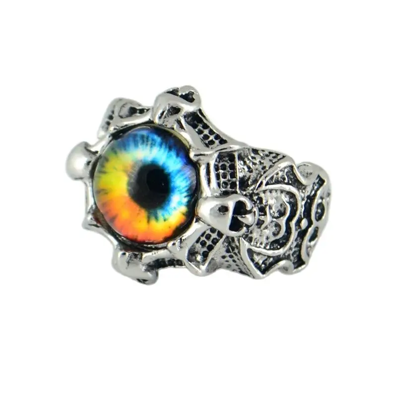 30x Claw Devil's Sauron Eye Ring Gothic Eyes Ball Men Demon Rocker Biker Punk Rings Vintage Gift Fashion Jewelry