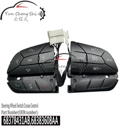 68378431AB,68383608AA Steering Wheel Control Switch For Chrysler Dodge Jeep 2014-2019