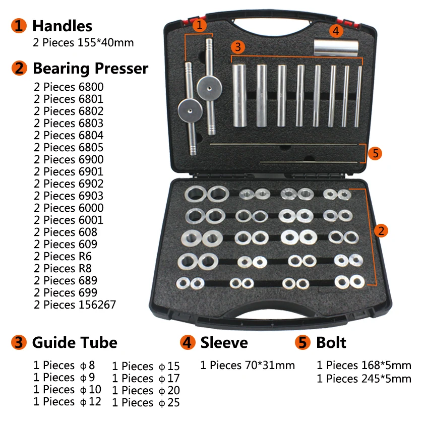 

BIke mtb Bearing Press Kits For Wheels/Hub Bearing Installation Bicycle Soft Tail Frame Turning Point Bearing Hub Assembly Tools