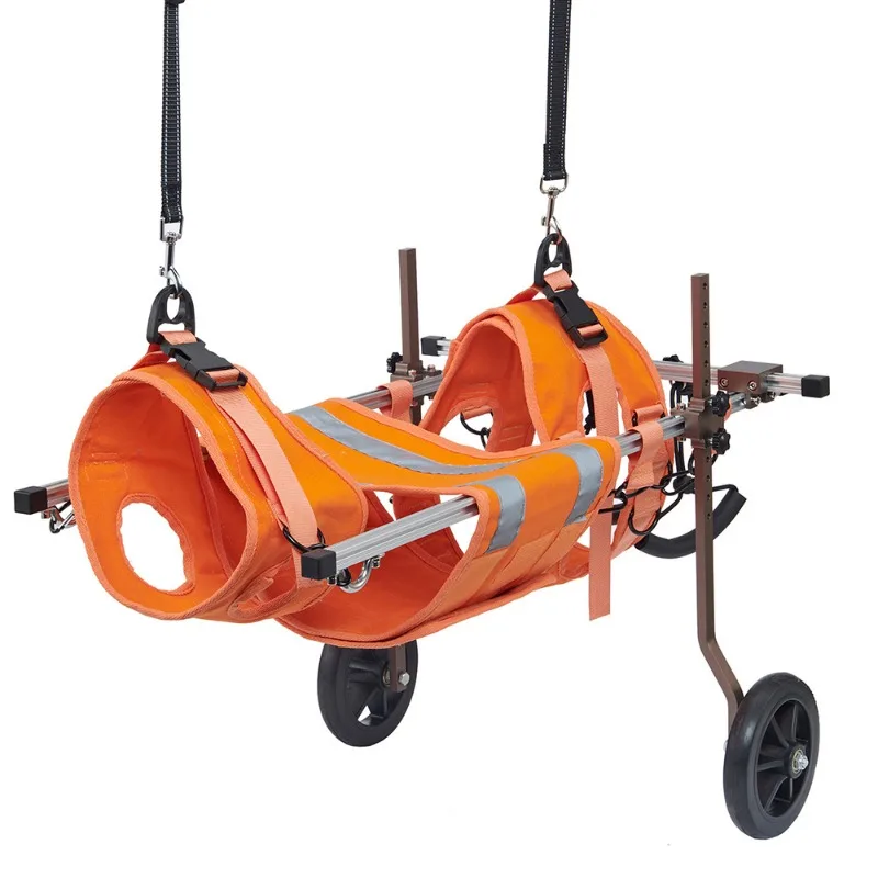 Large dog disability vehicle assisted walking fracture rehabilitation recovery training vehicle pet hind limb training