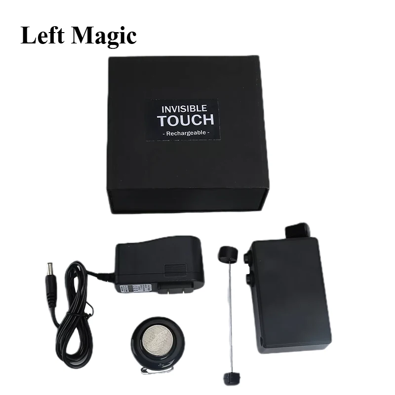 Toque invisível controle remoto (recarregável) truques de magia mágico leitura mental close-up ilusões de rua mentalismo truque