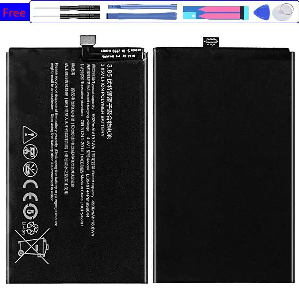 

Li3949T44P6h996644 Safe Mobile Phone Battery For Zte Nubia Red Magic 3 Magic3 NX629J Reliable Power Supply 5020mAh